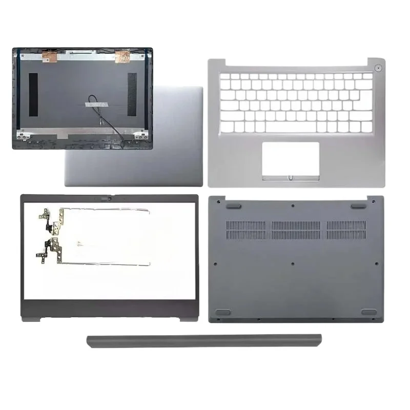 Replacement cover for Ideapad 3-14ADA05 3-14ARE05 14IML05 14IIL05 14S 2020 LCD back cover front frame lower palm rest hinges