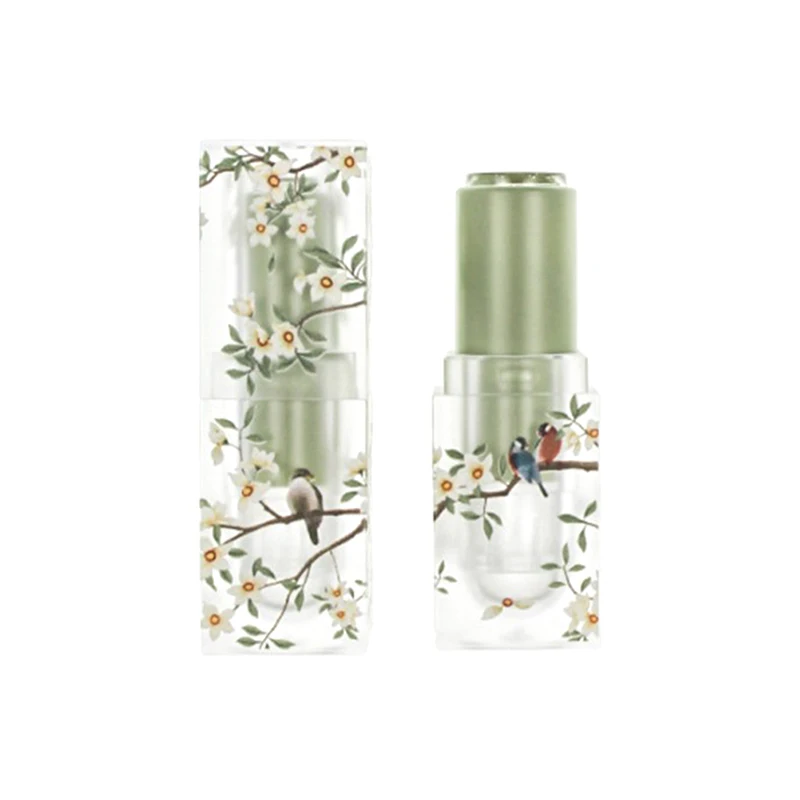 1 قطعة أنبوب أحمر شفاه مربع صغير طازج حاوية بلسم الشفاه الفارغة أنابيب الشفاه أدوات ماكياج التجميل