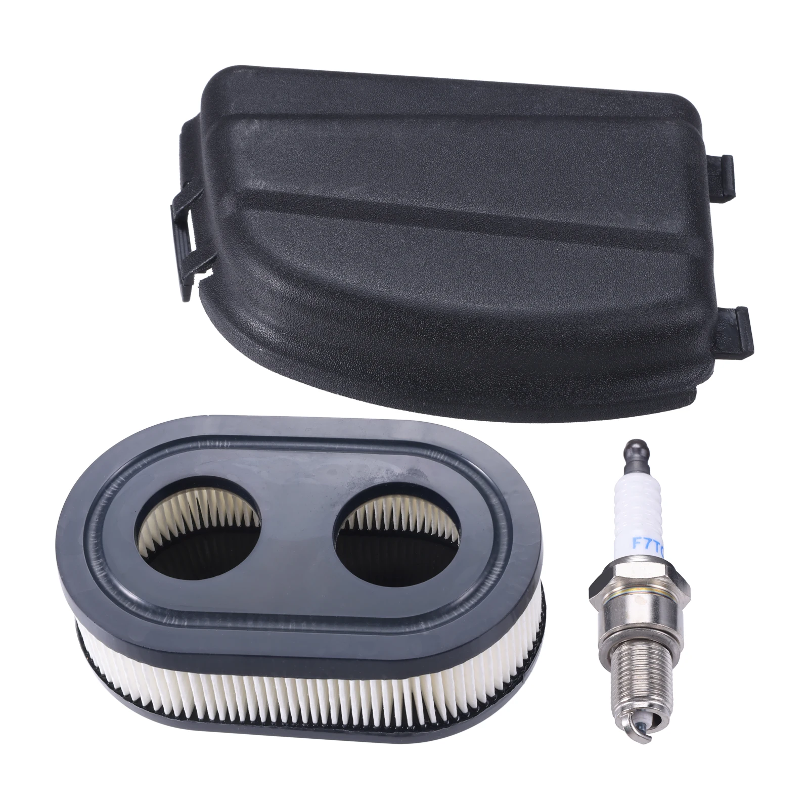 594106 Air Filter Cover Kit with Spark Plug For Husqvarna 550EX 725EXI 625EX 675EX 140cc for Briggs & Stratton 593260 594106