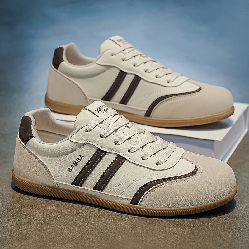 A Pair of Skateboard Shoes, Shoes for Men,German Training Shoes, Men's Tennis Shoes,Men'S Fashionable Sports and Leisure Shoes,