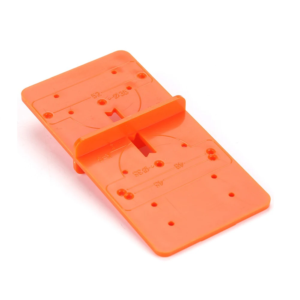 

35/40mm Hinge Hole Drilling Guide Hinges Installation Jig Door Cabinet Hinge Hole Locator Practical Woodworking Tool Brand New