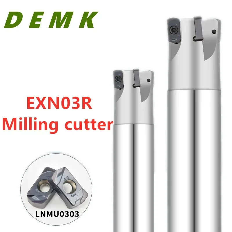 EXN03R CNC milling cutter rod with large cutting depth fast feed and high efficiency,Install milling cutter insert LNMU0303