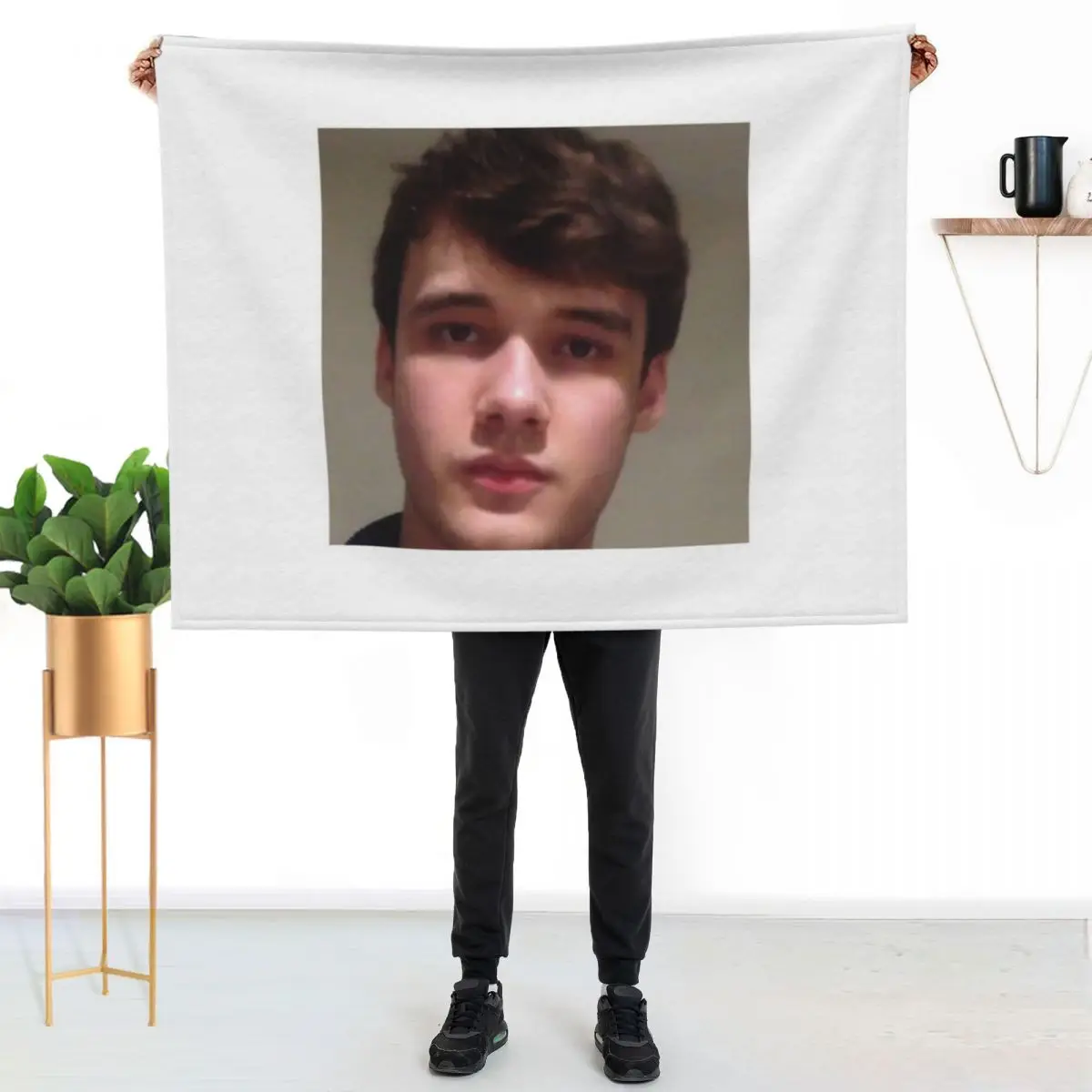 

wilbur soot Throw Blanket Warm Napping Blanket for Office Couch Bed