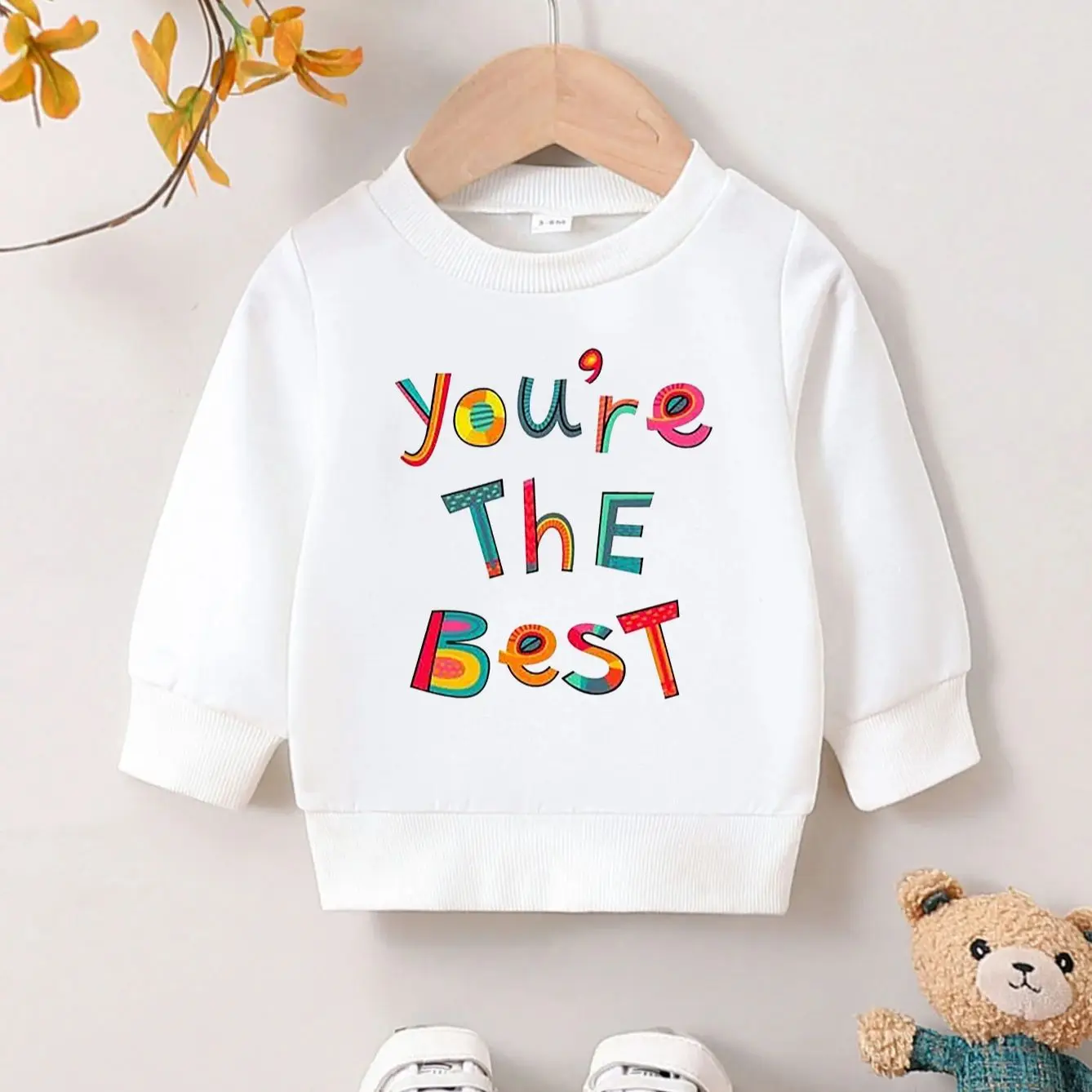 Autumn And Winter Cute Cartoon Casual Printed New Hoodies For Girls Aged