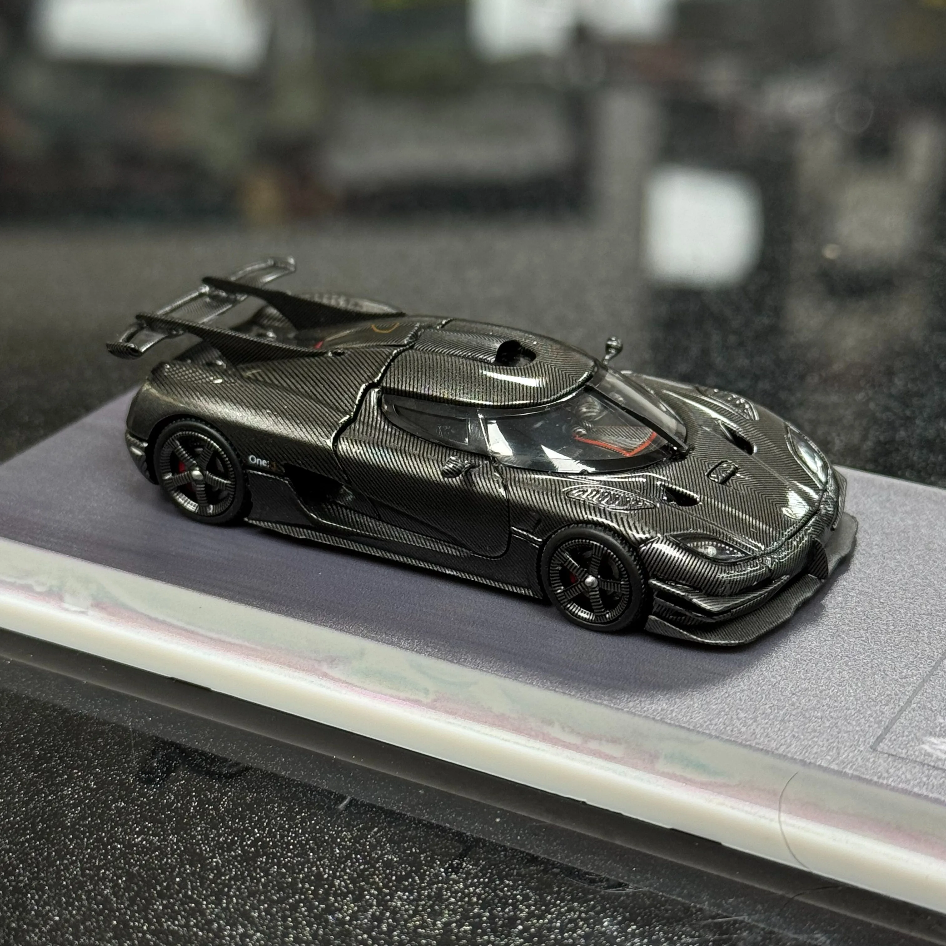 MJ Koenigsegg One1 Alloy Openable Hood 1:64 Hi Detail High Precision Simulation Diecast Alloy Collectible Car Model Perfect Gift