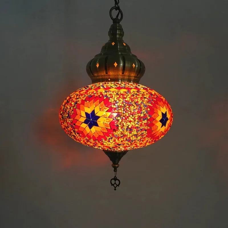 

Red Lantern Light Cafe Specialty Restaurant Hotel Bar Chandelier
