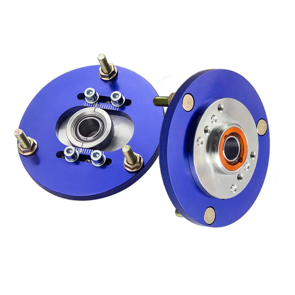 MaXpeedingrods Front Pair Coilover Pillow Ball Camber Plates Top Mount For BMW E36 3 Series