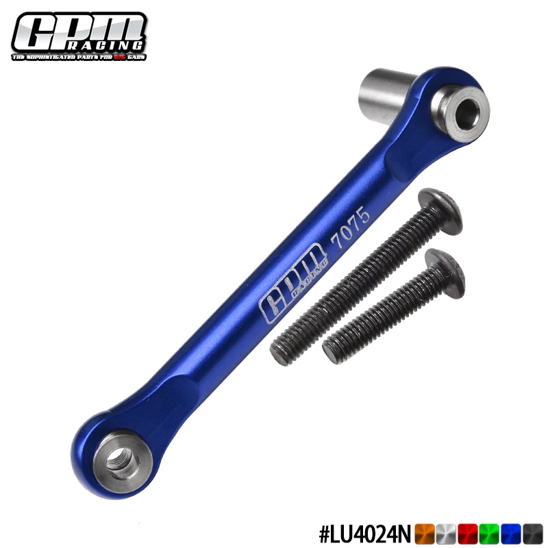 GPM Aluminum 7075 Servo Tie Rod For LOSI 1/10 Lasernut Tenacity Ultra 4 DB Pro LOS03027V2