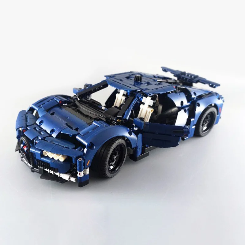 1419 قطعة MOC BUGATTI CHIRON Forded GT النموذج الفني اللبنات العمارة اللعب لتقوم بها بنفسك فكرة التعليم هدايا عيد الميلاد للأطفال #5