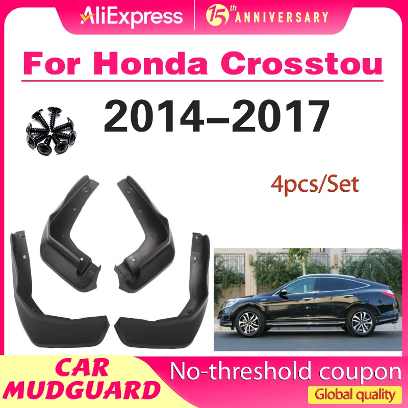 

For Honda Crosstou 2014-2017 2015 2016 Fender Mudguard Mud Flaps Guard Splash Flap Mudguards Car Accessories