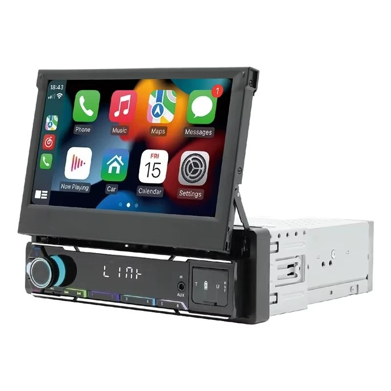 

Car Digital Media Radio Retractable 7-inch Touch Screen Monitor Stereo Car Multimedia Player