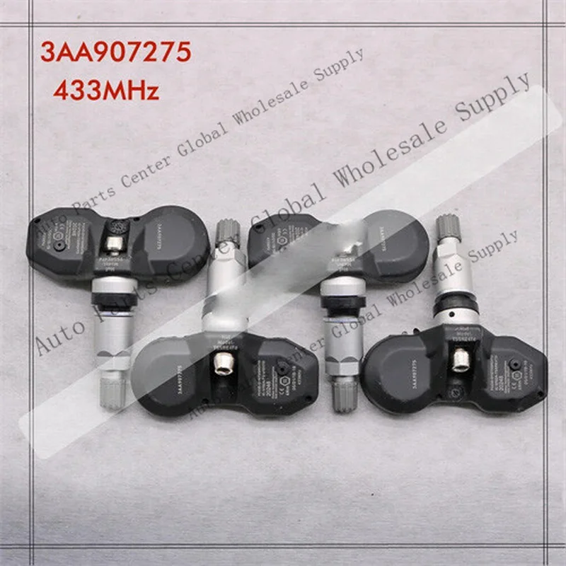 L+ New Automobile tire parts 433MHz TPMS tire pressure sensor 3AA907275 3AA907275B