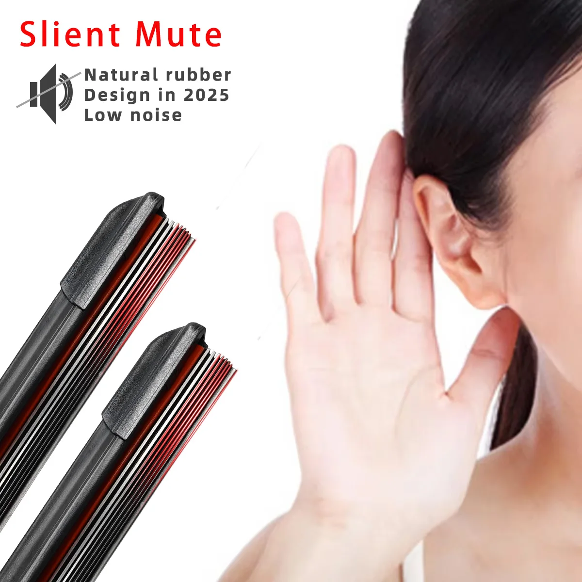 11 طبقة المطاط ممسحة زجاج السيارة الأمامي مناسبة لواجهة 16 مللي متر 13 "14" 16 "18" 19 "20" 21 "22" 24 "26" ملحقات فرشاة شفرة ممسحة السيارة #2