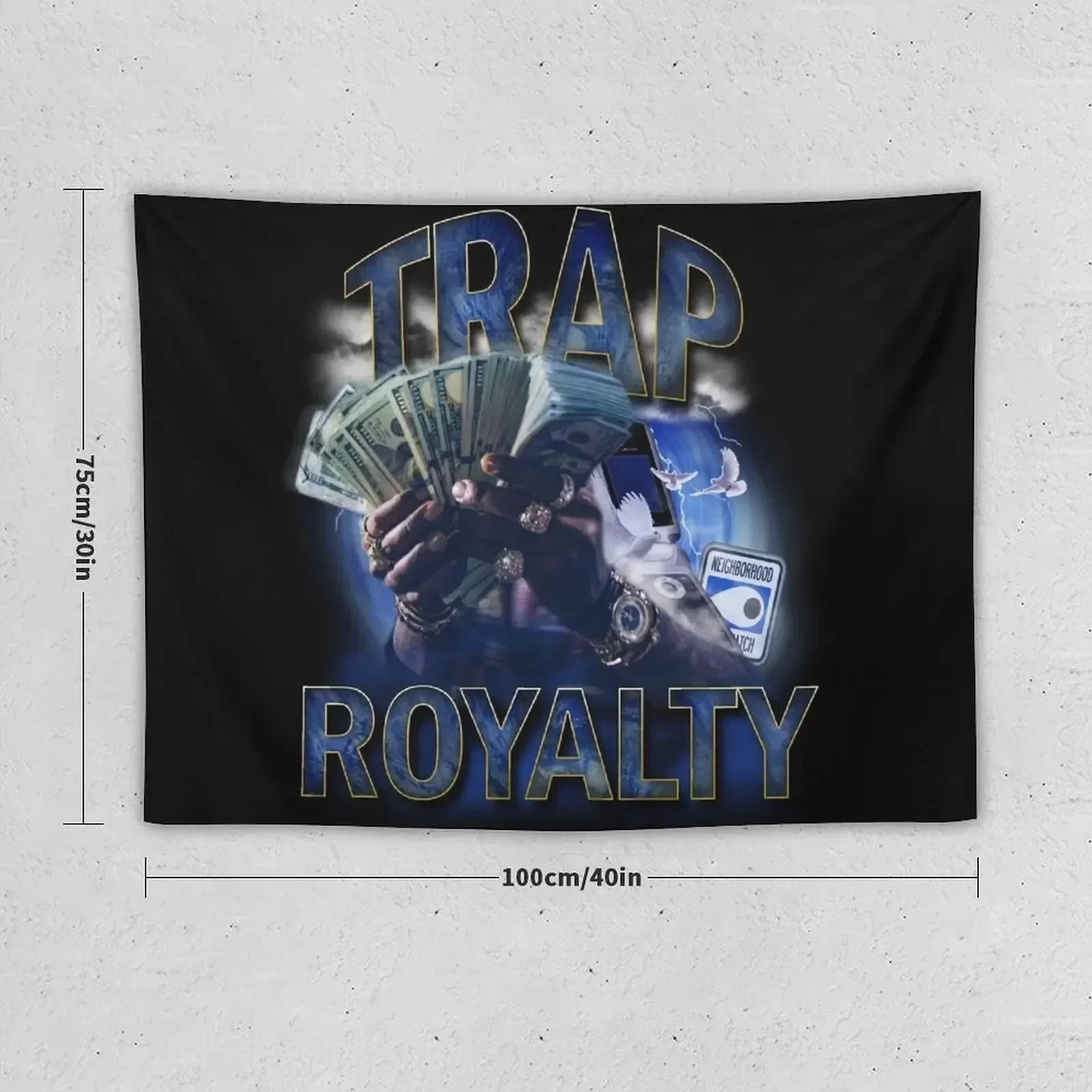 Trap Royalty Tapestry Home Decorating Bedroom Decoration Wallpaper Bedroom Tapestry