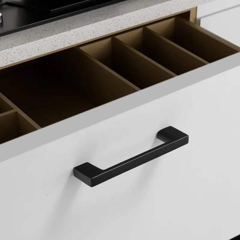 Drawers and Shoe Cabinet Handle Hardware American Style Two Colors Cabinet Handles Furniture Wardrobe Wall Cabinet Door Handle