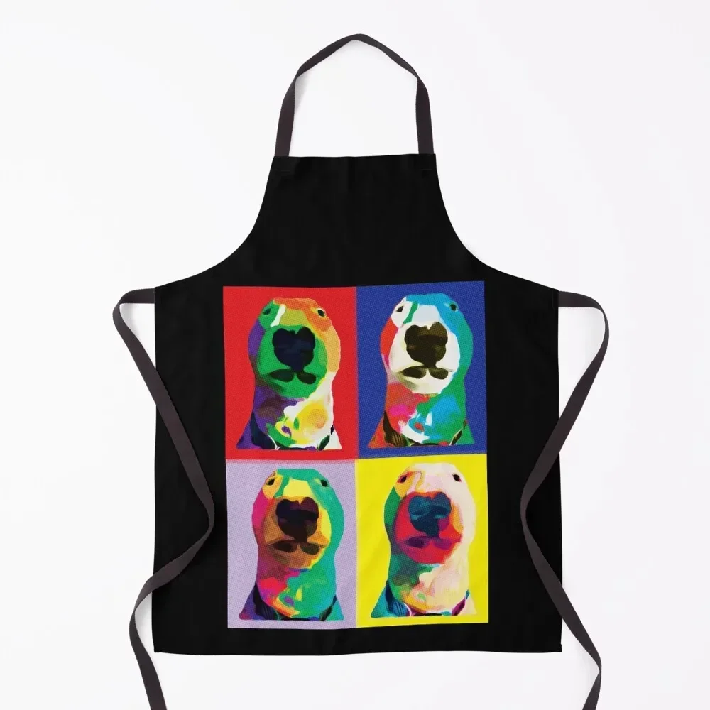 

@PupperNelson: Pop Art Apron Smock for hairdressing Kitchen Apras Man For Women Kitchen Kitchens Men Apron