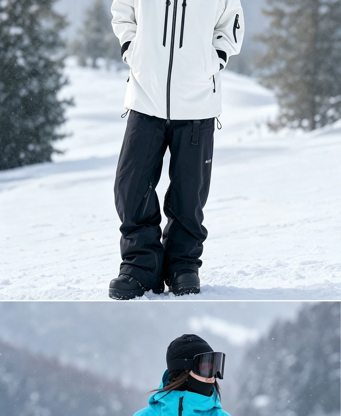 2026 APVCX Neuer Vollständig Verschweißter Unisex Oversized Ski- und Snowboardanzug Verschleißfest Warm Winddicht Wasserdicht Outdoor-Schneeausrüstung – Detail 17
