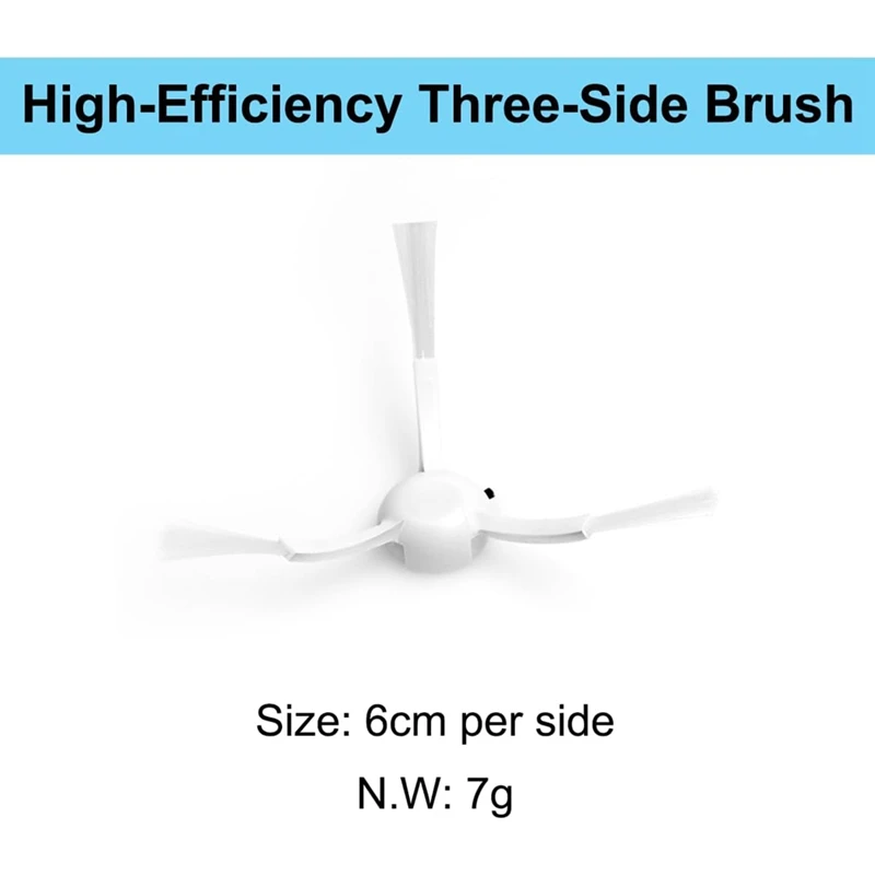 อุปกรณ์เสริมที่ใช้ได้กับเครื่องดูดฝุ่น dreame D10S และ D10S Pro แปรงลูกกลิ้งแปรงด้านข้างไม้ถูพื้นตัวกรอง