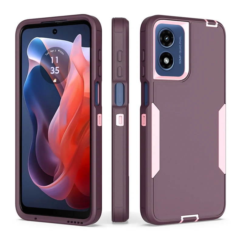 For Motorola Moto G Play 4G 5G 2024 Case Shockproof Matte Phone Bumper Hybrid Protect Cases MotoG Play Moto G Play 5G 2024 Cover