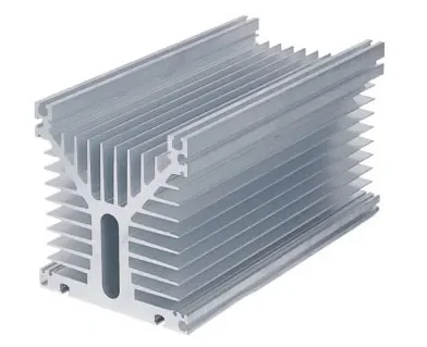 High Power Bonded Fin Heat Sinks for Automatic Industry Thermal Solution Extrusion Aluminum Milling Anodizing Heat Sinks