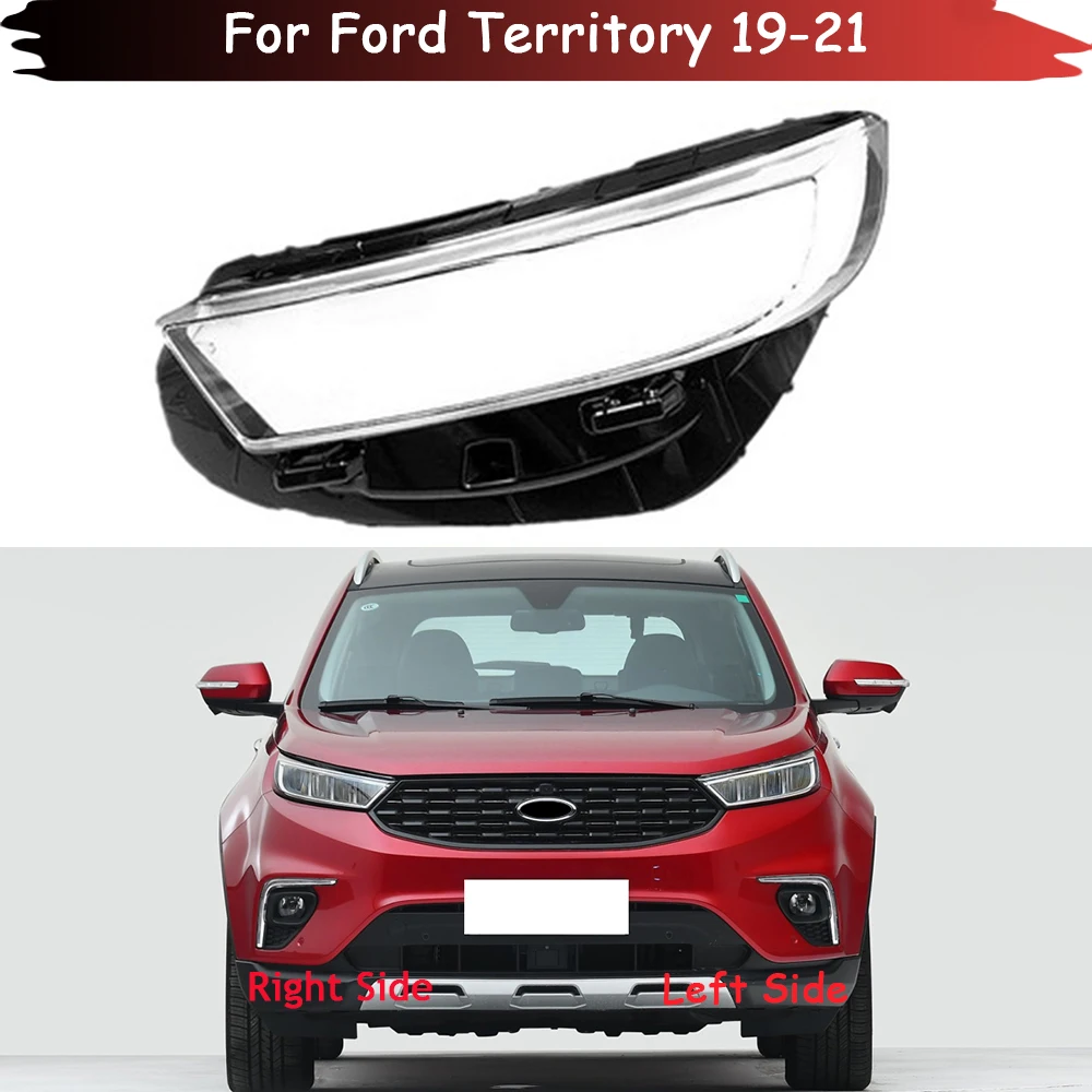 

For Ford Territory 2019 2020 2021 Headlight Cover Shade Headlamp Shell Transparent Lampshade Lens Auto Replacement Parts