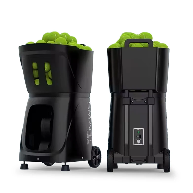 Smart Tennis Ball Machine Portable Padel Ball Launcher With APP Control Train For Home Court