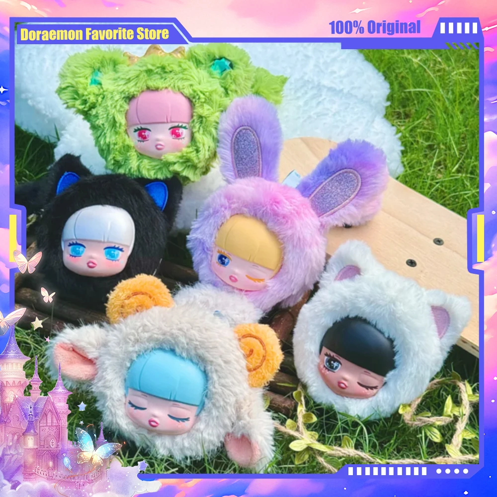 

LILISHA Carnival Of The Animals Series Blind Box Vinyl Plush Doll Pendant Decoration Character Perfect New Genuine Ornaments