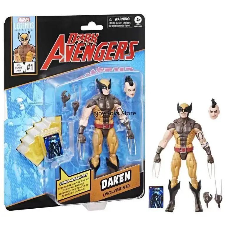 

In Stock Hasbro Deken Son of Wolverine Dark Avengers Model Toys