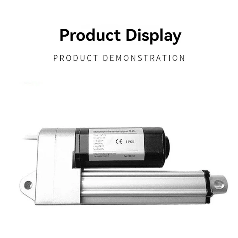 

Новый маленький электрический толкатель, высокая тяга, низкий уровень шума, 12 В, 24 В, телескопический стержень, бесшумный промышленный подъемник, двигатель постоянного тока