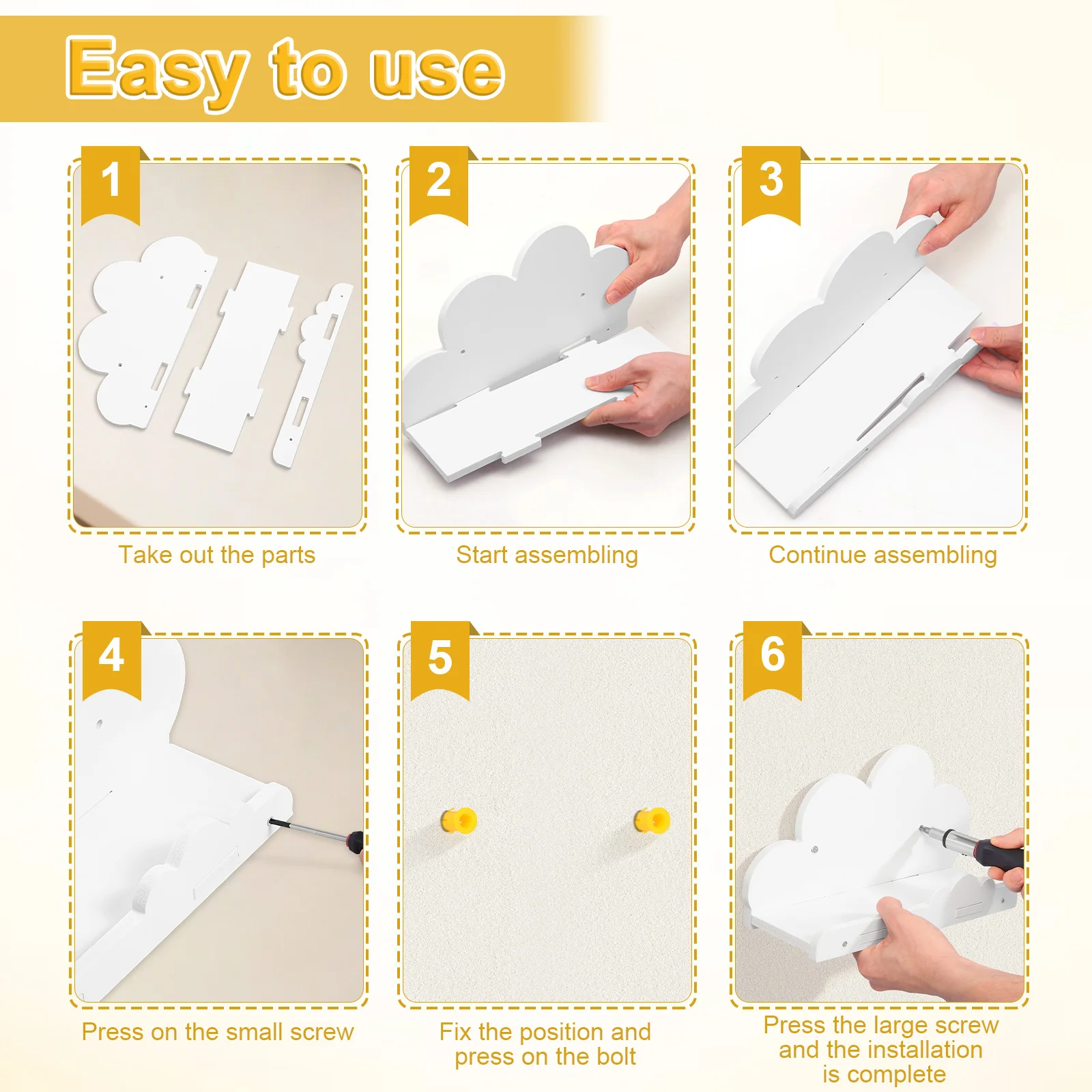 3 Buah Rak Penyimpanan Dinding - Floating Shelves ulasan dan harga