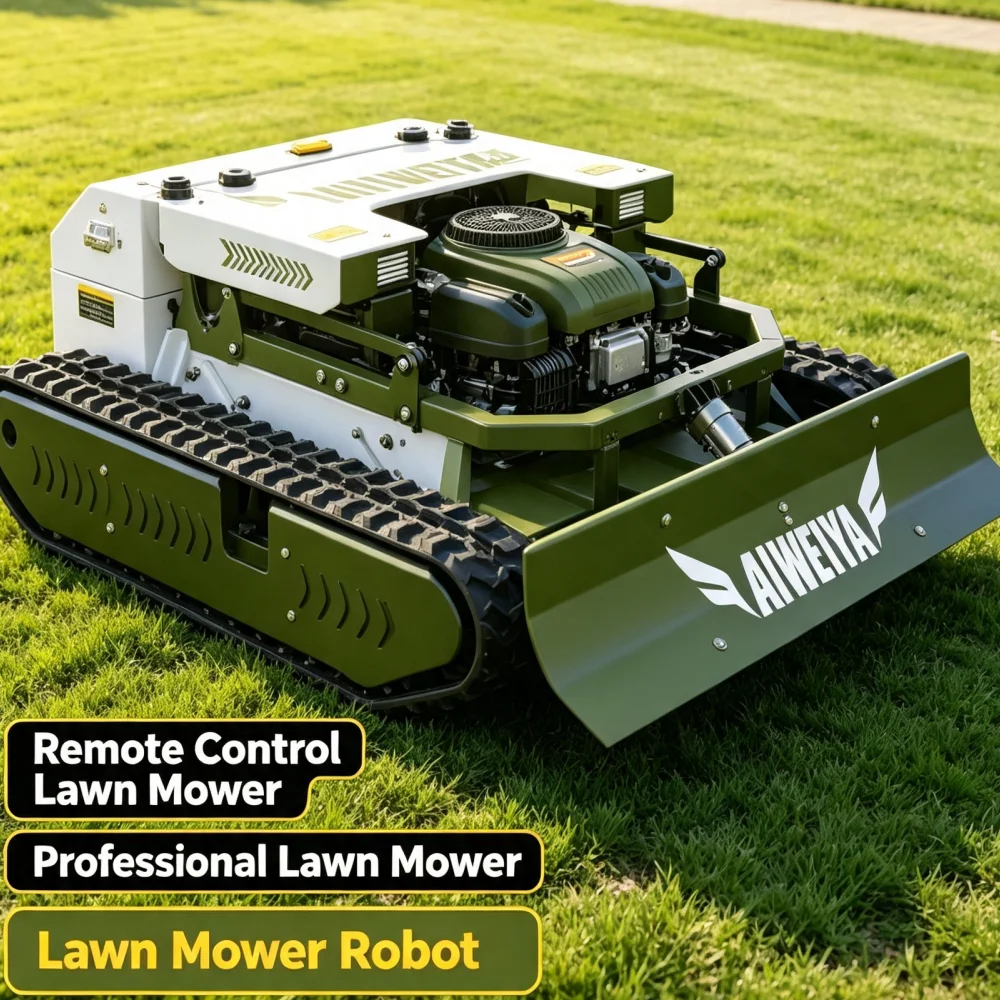 Customized Premium Popular Self Propelled Lawn Mower Professional Lawn Mower For Large Yard Grass Cutting And Tourist Area Green