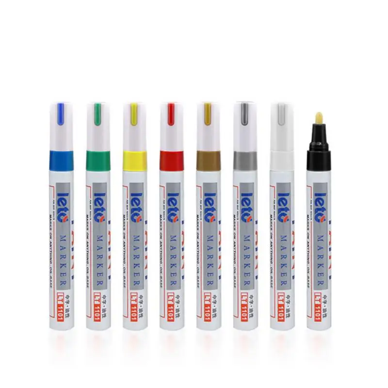 

Car Tyre Paint Marker Pen Waterproof White Gel Pen DIY Graffiti Sketching Marker Permanent Pen Motorcycle Tire Marking Paint Pen