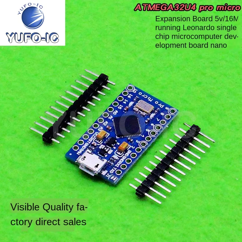 

Free Ship 3pcs Pro Micro Adopts ATmega32U4 Own USB Update Program 5V/16M Single Chip Microcomputer Development Board