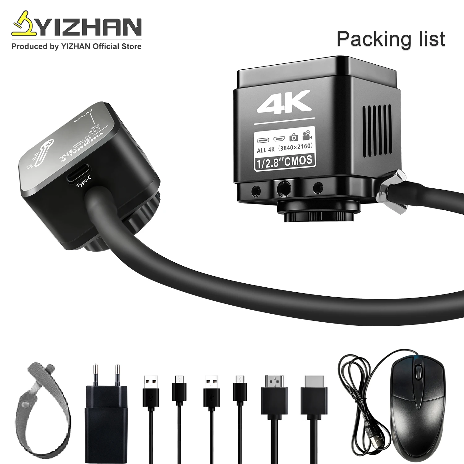 كاميرا مجهر حراري YIZHAN بدقة  - مراجعة Electronics Repair Images وسعره