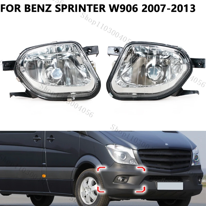 

Car Fog Light Accessories For Mercedes-Benz Sprinter W906 2007-2013 9068200856 9068200956 Front Bumper Fog Light