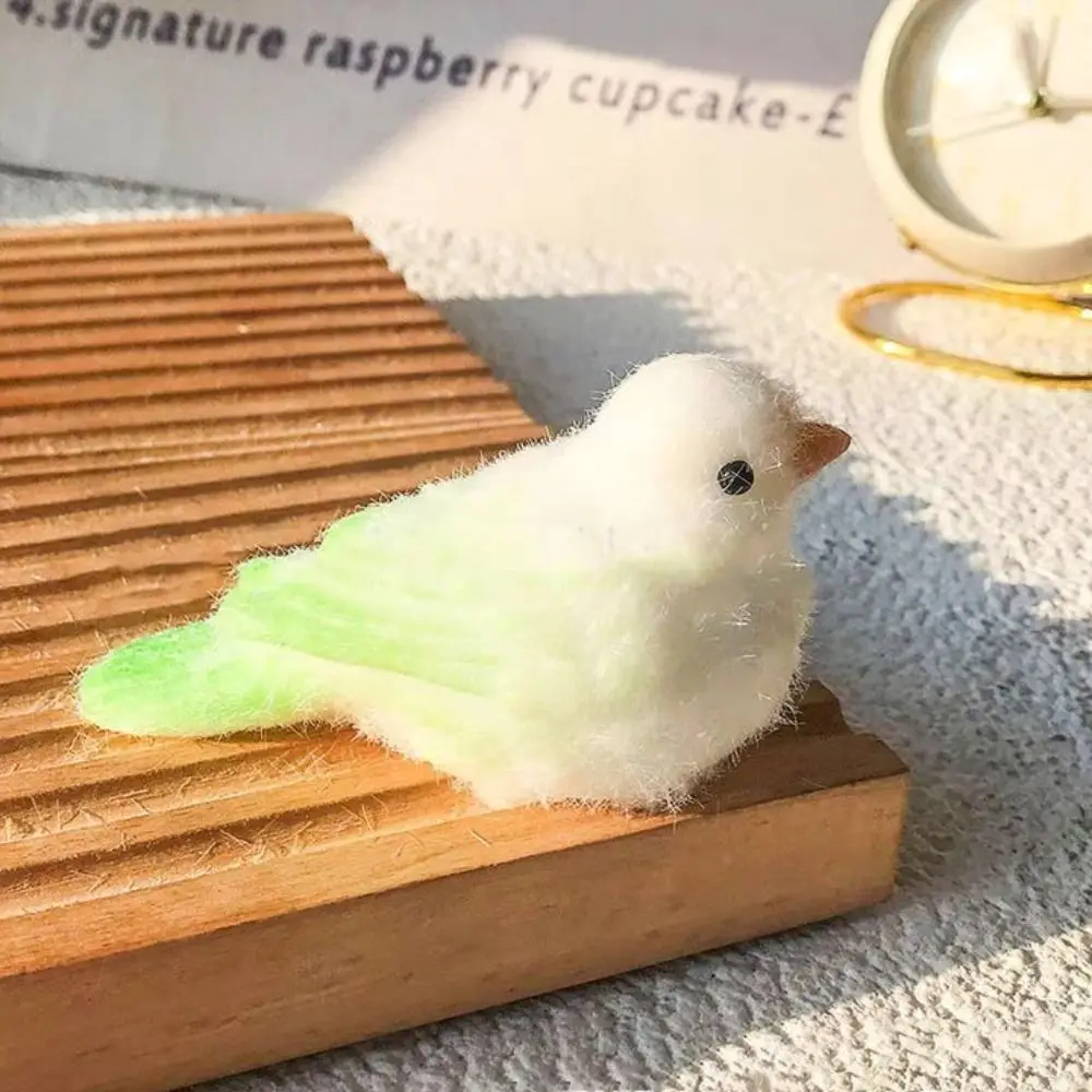 Juguetes para apretar pájaros y perlas de rebote lento, simulación de animales de dibujos animados, juguetes para apretar loros, Mini juguete antiestrés de silicona para loros