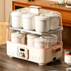304 Stainless Steel Electric Steamer Multi-functional 3-layer Large Capacity Breakfast Machine Steam and Stew in One пароварка