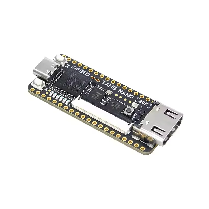Sipeed Tang Nano 20K FPGA development board, RISCV Linux retro game console