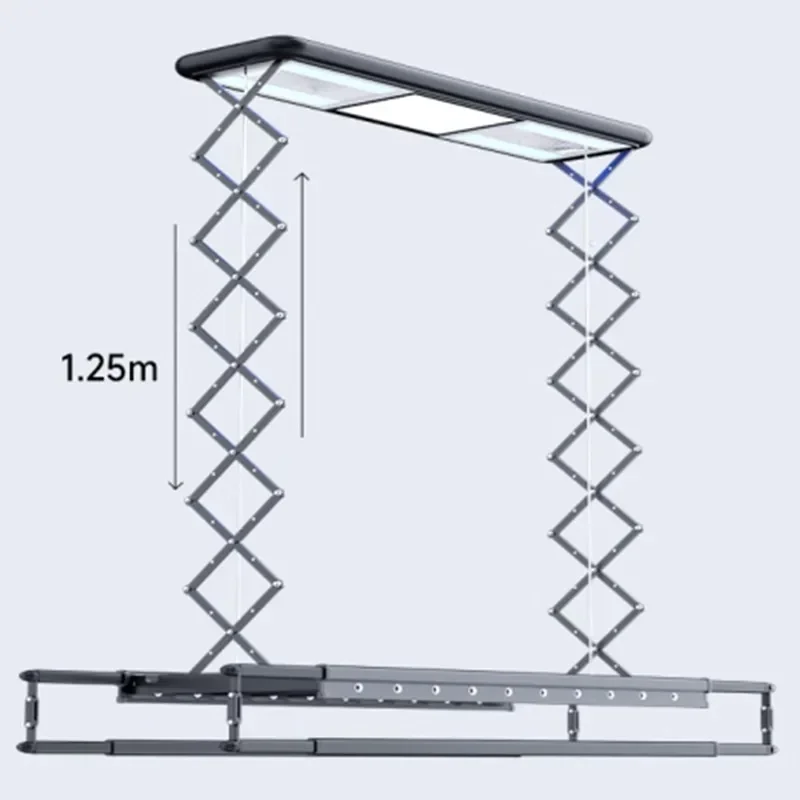 Intelligent Remote Control Voice Control Wall Control Drying Rack Balcony  Lighting Lift Electric Washing Machine