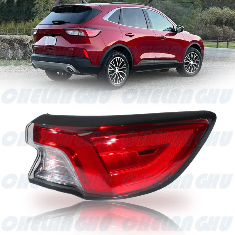 LED Tail Light For Ford Kuga Escape 2020 2021 2022 US Version Right Outer Side Rear Lamp Brake light Turn Signal Car accessories