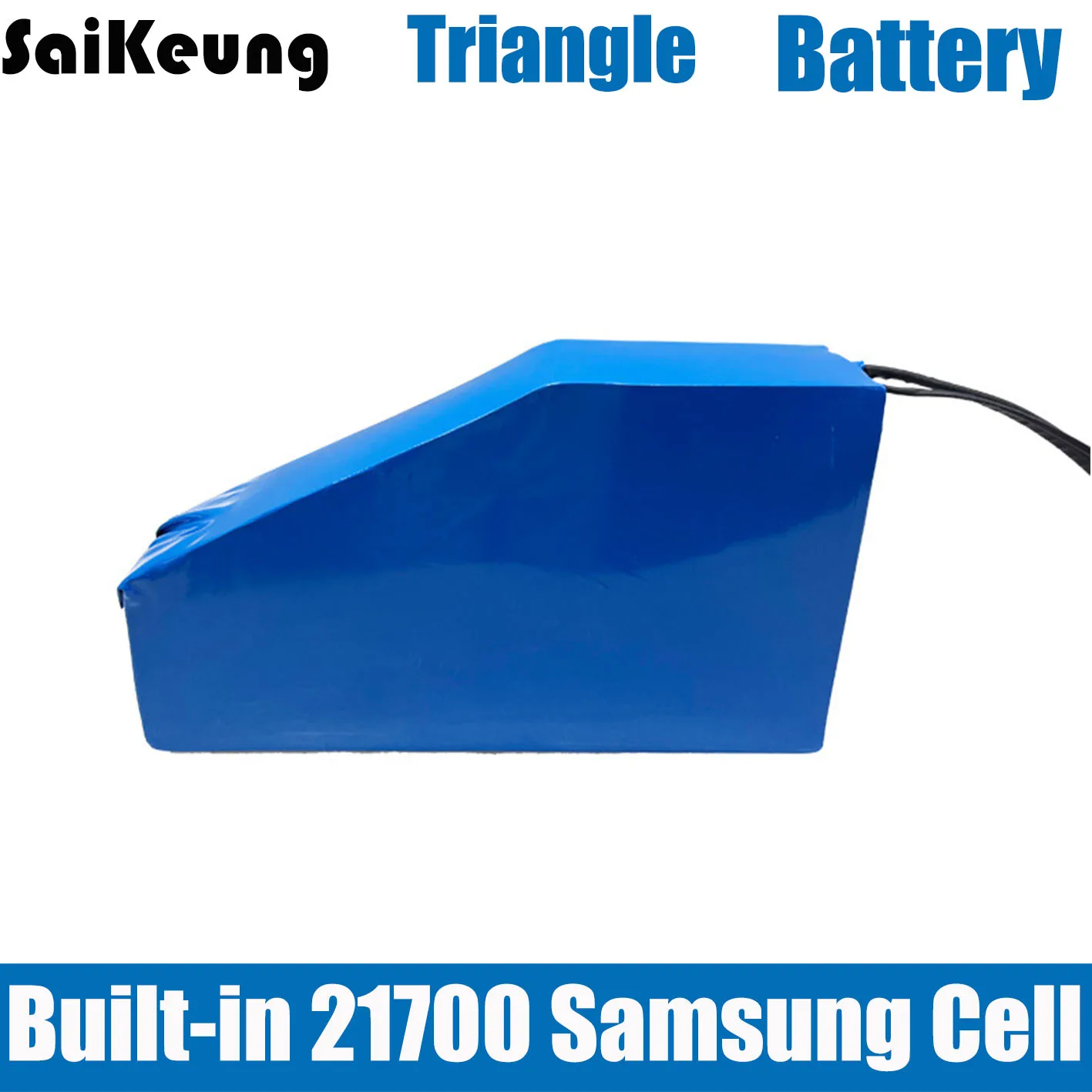 

Champ rider 48V 45AH Triangle Lithium Battery 21700Cell 52V 72V 40AH 50AH 60AHBattery Pack Bag Lithium Battery for 2000W 3000W