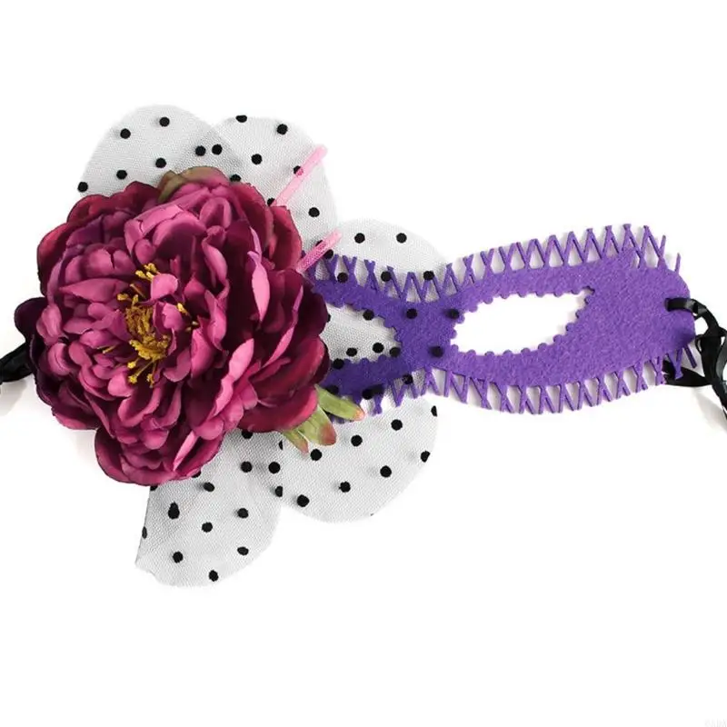 Flower Venetians maska ​​wieczorna piłka balowa maska ​​kobiet koronkowa maska ​​maska ​​maska ​​maskarady maska ​​na imprezę na