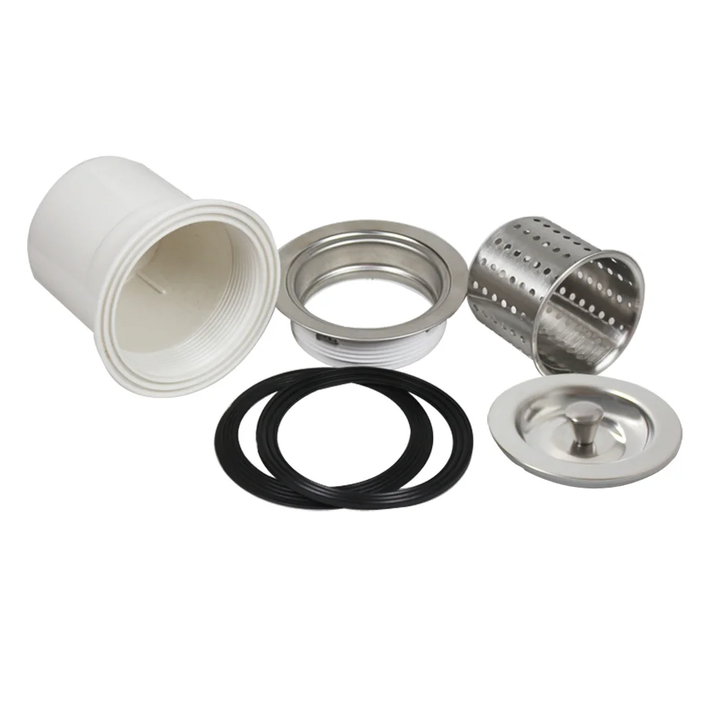 Talea Stainless Steel Kitchen Sink Semi-Steel Structure Drain Strainer Assembly Kit XK274C001