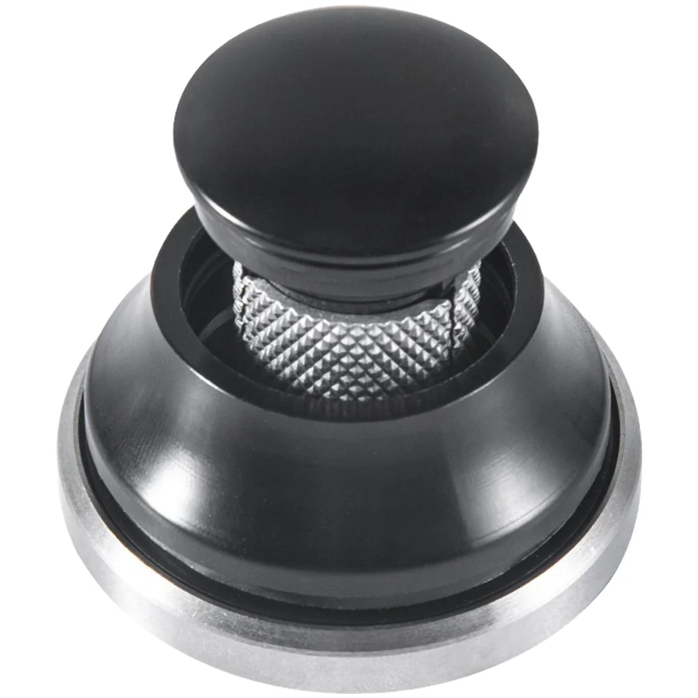 Tapered Fork Cap Bicycle Headset For Smooth Steering Black Expanding Star Nut For Bikes High Strength Construction