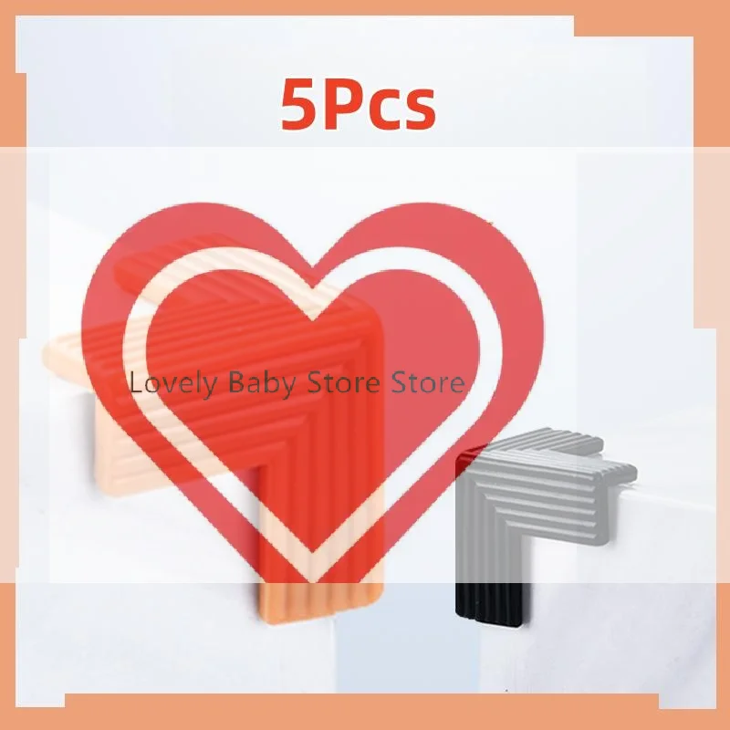 

5Pcs Table Corner Protector 3D Children Desk Safety Corner Guards Edge Protection Anticollision Strip Anti-collision Protection