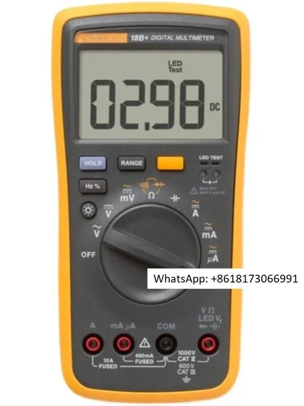 F18B+/F15B+/F17B+Digital Multimeter F12E+/F107/F101