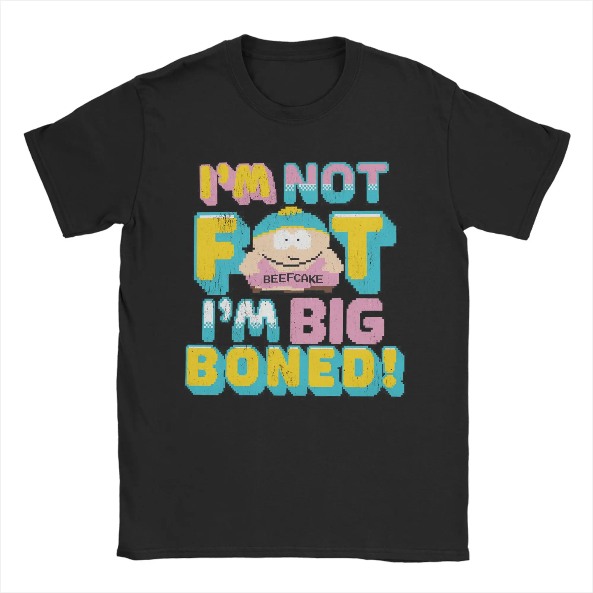 Retro Movie 80s T-Shirt Summer Popular Souths Parks T-Shirts Male 100 Cotton O-Neck Plus Size 5XL Clothes Short Sleeve Tops