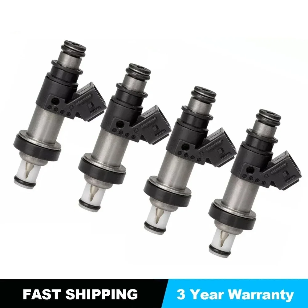 4pcs Car Fuel Injectors Nozzle 06164-PCA-000 06164-PCC-000 35-80715I4 FJ339 For Honda CR-V CRV S2000 2.0L Fuel Injectors Parts