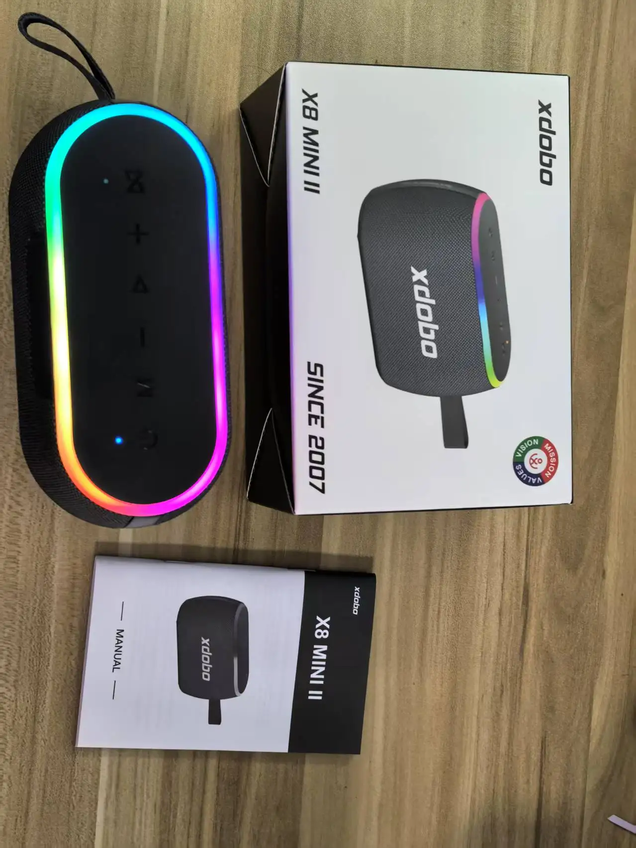 XDOBO X8Mini II سمّاعات بلوتوث 30 واط عميق باس TWS اللاسلكية المنزل سينما تلفزيون الهاتف في الهواء الطلق متعة ركوب سماعة موسيقية حفلة التخييم