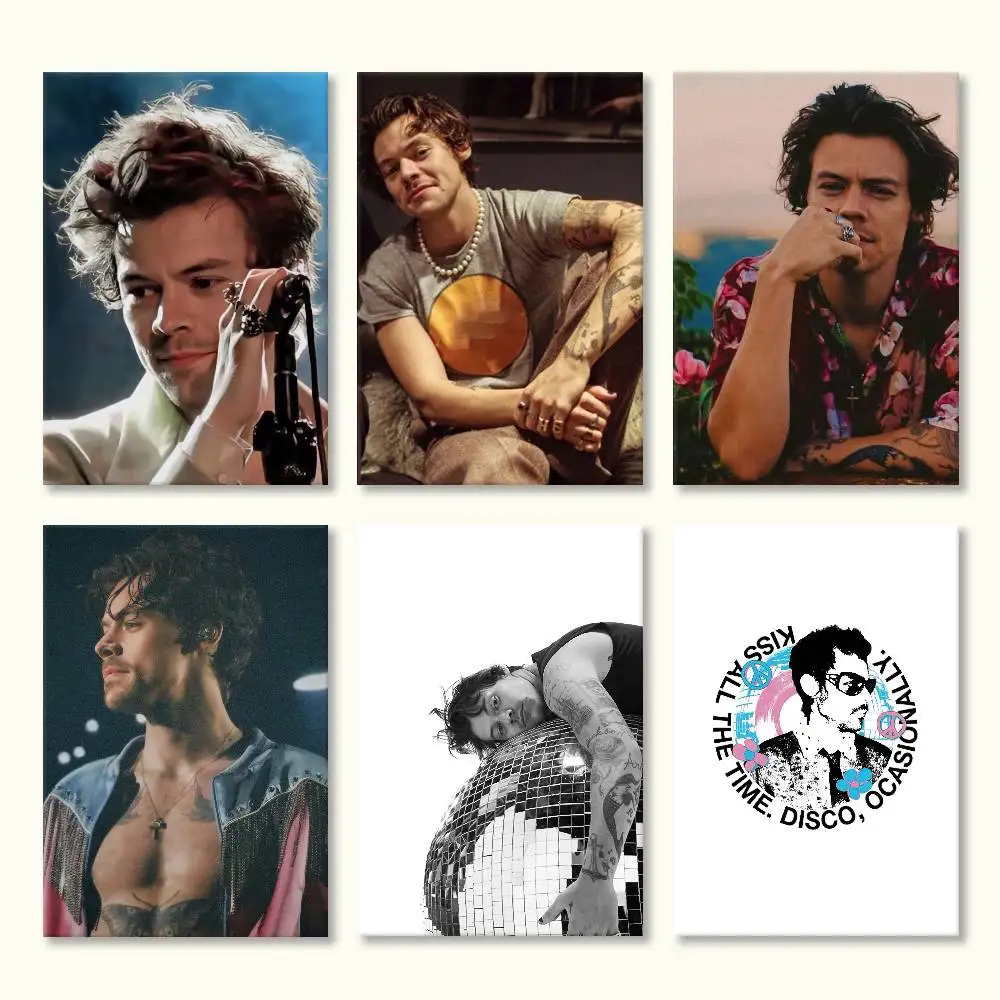 Singer H-HaRRy Music Poster HD Self Adhesive Waterproof Wall Art Ideal for Home Office Dorm Gift